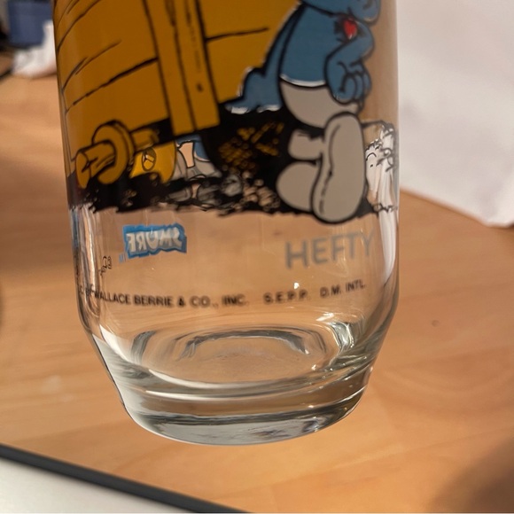 Smurfs Hefty Glass Vintage - Picture 9 of 9